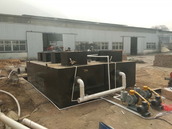 山西呂梁豆制品污水處理項目 完工